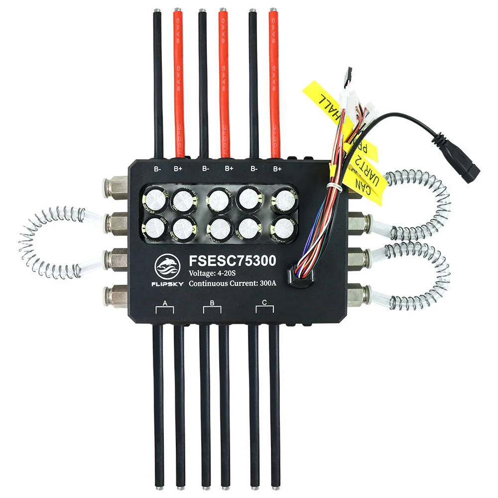 AvaCoreFlipsky FSESC 75300 84V - огляд і ціна Vesc 75300 High Current Esc
